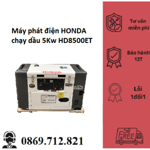 Máy phát điện Honda HD8500ET