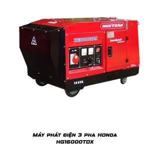 Máy phát điện Honda HG16000TDX - giảm thanh, 3 pha