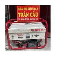 Máy Phát Điện Honda SH4500EX – 3.0 kW Thailand, Đề – Giật, AVR Ổn Định