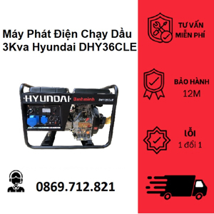 Máy phát điện Hyundai DHY36CLE