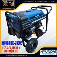 Máy Phát Điện HYUNDAI HG7500E (CÓ ĐỀ)