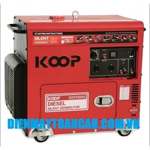 Máy phát điện Koop KDF8500Q - 6.0KW