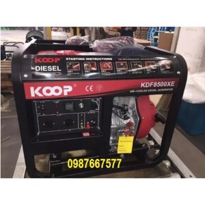 Máy phát điện Koop KDF8500XE - 6.0KW