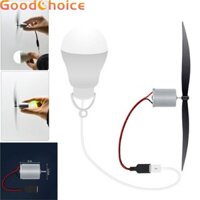 Máy phát điện năng lượng Cáp USB cánh quạt 18cm 1 mét Máy phát điện gió