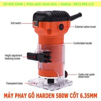 Máy phay gỗ, alu, nhựa HARRDEN 752632 580w cốt 6.35mm