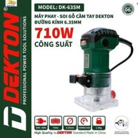 Máy phay gỗ cầm tay,DEKTON soi gỗ, soi alu Dekton DK-635M/mẫu mới 2024 . Thế giới máy móc vn
