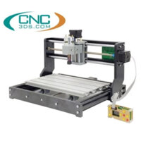Máy phay gỗ CNC mini 3018 + 10 mũi phay PCB + 4 Set plates + Tay cầm Offline + USB hướng dẫn