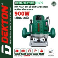 Máy phay gỗ DEKTON RT635S, Công suất 900W, 100% dây đồng Vua máy hàn