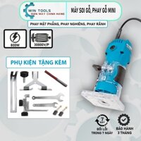 Máy phay gỗ, máy soi gỗ 3706, soi alu cầm tay mũi 1/4, công suất 800w, tốc độ 30000v/p