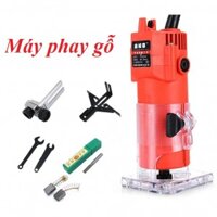Máy phay gỗ-máy soi gỗ alu,mika cầm tay