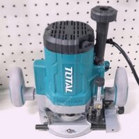 Máy phay gỗ Total TR111226 2200W - Kèm theo các mũi phay: 6-8-12mm, 1/4", 1/2" Kèm theo 1 bộ than và bộ linh kiện