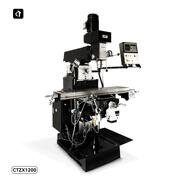 máy phay mini Máy khoan và phay đứng và ngang Bati CTZX1200 Máy phay tháp pháo số 5 Máy khoan và phay máy phay đứng máy phay ngang máy phay cầm tay may phay mini Máy phay