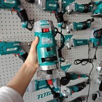 MÁY PHAY MINI TOTAL TLT5001 [CHÍNH HÃNG] MÁY SOI CẦM TAY 6MM/6.3MM TOTAL [RẺ] MÁY CẮT MÉP