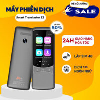 Máy phiên dịch đa ngôn ngữ smart Translastor Z3 dịch trực tuyến 138 ngôn ngữ dich ảnh dùng sim 4g