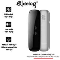 Máy phiên dịch G50 dịch trực tuyến 40 ngôn ngữ thông minh bằng giọng nói mini không dây 2024