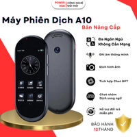 Máy phiên dịch giọng nói CORISU A10 có thể lắp SIM 4G ,bản nâng cấp Chat -GPT ,dịch offline 17 ngôn ngữ ,bản dịch ảnh âm