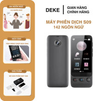 Máy Phiên Dịch  S09 Thông Minh, Dịch 2 Chiều 138 Ngôn Ngữ, Dịch Hình Ảnh, Ghi Âm, Tích Hợp Thẻ Nhớ 32G, Học Ngoại Ngữ