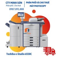 Máy photocopy màu Toshiba e-Studio 6550C - Minh Sơn Photocopy