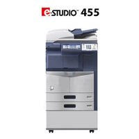 Máy photocopy Toshiba e-Studio 455 cũ máy kho (in mạng, photo, scan màu khổ a3)