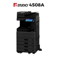 Máy photocopy Toshiba E-Studio 4508A cũ máy kho (in mạng 2 mặt tự động, photo, scan màu khổ a3)