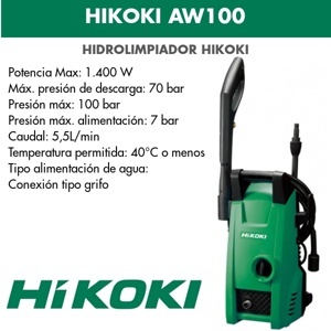 Máy phun nước áp lực Hitachi AW100