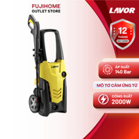 Máy phun áp lực nước Lavor IKON140, áp suất 140 bar siêu mạnh, máy rửa xe cảm ứng từ không dùng chổi