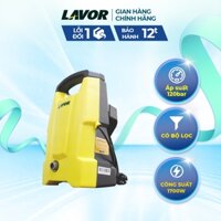 Máy phun áp lực nước Lavor Smart120, máy rửa xe motor chổi than - Áp suất 120 bar siêu mạnh