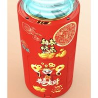 Máy Phun Bong Bóng Bằng Xà Phòng, Máy Bắn Bong Bóng Tự Động Có Đèn Led Theo Nhạc 80ml
