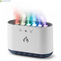 Máy phun độ ẩm ABS trắng Tự động tắt Máy tạo độ ẩm Đài phun nước âm nhạc
