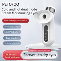 Máy phun hơi nước phun sương mắt PETOFQ Nano, Máy phun hơi nước bằng pin 500mAh thư giãn, Giảm khô mắt Điều trị mắt làm nóng Mini