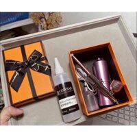 Máy phun omber nails dành cho thợ nail - omber hottrend 2022 , tặng kèm nước pha sơn gel chuyên dụng