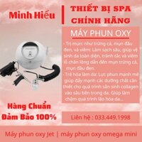 Máy phun oxy Jet | máy phun oxy omega mini thế hệ mới