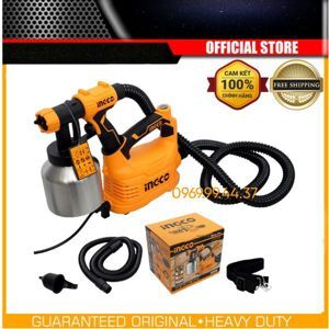 Máy phun sơn bình nhôm Ingco SPG5008-2 - 500W