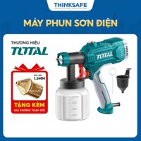 Máy phun sơn cầm tay Total công suất 450 - 500W, chuyên dùng sơn PU, sơn dầu, sơn nước, Tặng kèm đầu béc 1.5mm