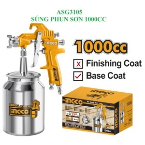 Máy phun sơn dùng khí nén Ingco ASG3105