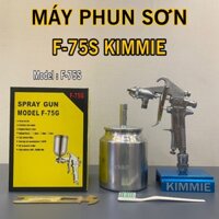 Máy phun sơn, máy phun keo đặc Kimmie F75 tốt (Bình dưới)