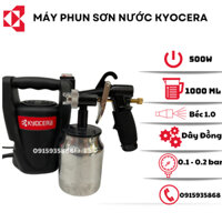 Máy Phun Sơn Nước Kyocera Công Suất 500W , Bình Đựng Bằng Kim Loại