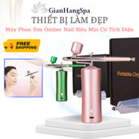 Máy Phun Sơn Omber Nail Siêu Mịn, Máy Phun Oxy Mini Cực Khỏe Có Tích Điện