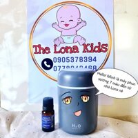 Máy Phun Sương Có Đèn 7 Màu Xoay Chuyển