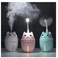 MÁY PHUN SƯƠNG HƠI NƯỚC TẠO ẨM HÌNH THÚ-CÓ ĐÈN VÀ QUẠT