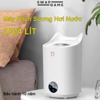 Máy Phun Sương Hơi Nước, Tạo Ẩm Có Màn Hình Hiển Thị Độ Ẩm Phòng Khuếch Tán Tinh Dầu 2L/3L/4L