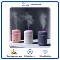 Máy Phun Sương Máy Tạo Hơi Nước Độ Ẩm Không Khí Mini Có Đèn LED Màu Cầu Vồng H2O - Viko Home