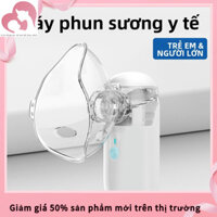 Máy phun sương mini cầm tay cho trẻ em, máy phun sương di động tại nhà, máy phun sương siêu âm cấp y tế cho người lớn và trẻ em, sạc USB-C đa năng/ắc quy thay thế, ba kích cỡ mặt nạ, yên tĩnh 50 decibel
