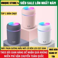 Máy Phun Sương Tạo Độ Ẩm Mini Kiêm Đèn Led Máy Phun Sương mini Đèn Xông Tinh Dầu Có Đèn Led Đổi Màu Tạo Độ Ẩm Phòng Điều Hòa Siêu Tốt Làm Mát Không Khí Dung Tích 300ml