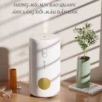 Máy Phun Sương Tạo Độ Ẩm Xe Hơi - Khuếch Tán Tinh Dầu - Đèn LED 7 Màu - Phù Hợp Văn Phòng & Xe Hơi