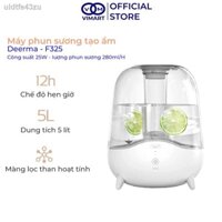 Máy phun sương tạo độ ẩm Deerma F325 [Sẵn Hàng] dung tích 5L, có chế hộ hẹn giờ khi phun_Vimart