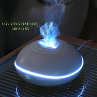 Máy phun sương-tinh dầu tạo độ ẩm hiệu ứng lửa AROMA S5 - dùng cho xông phòng (Tặng tinh dầu ) (NHÀ&XE4.0)