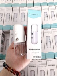 Máy phun sương xịt khoáng nano Kangnian bình xông hơi mặt mini cầm tay làm mát cấp ẩm cho da