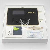 Máy phun xăm kỹ thuật số Vision máy xăm môi mày mí cảm ứng hiện đại chống ồn có hẹn giờ CMC SP000252