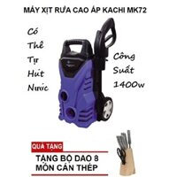 Máy Phun Xịt Rửa Cao Áp Kachi MK72 2018 Tặng Bộ Dao Cán Thép 8 Món